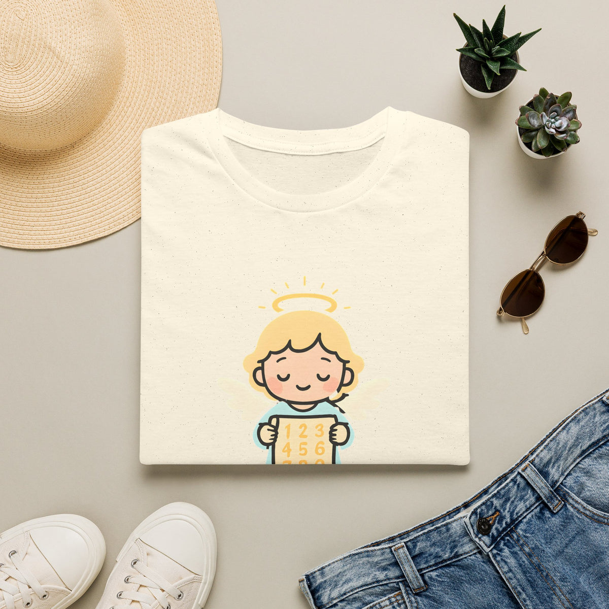 Angel with numbers T-Shirt