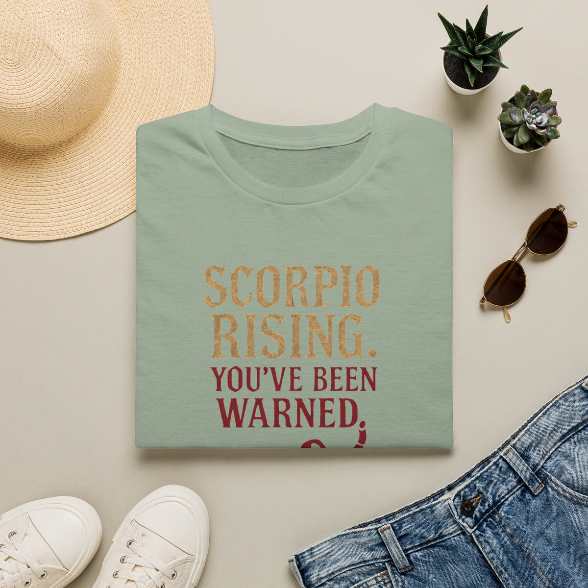 Scorpio Rising Warning T-Shirt