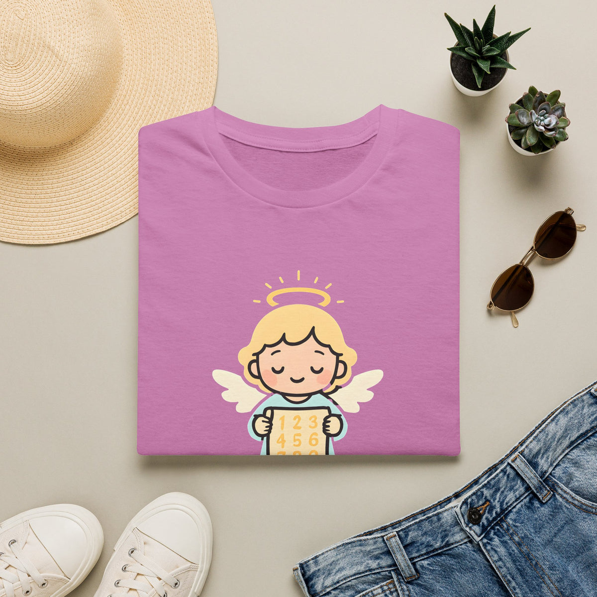Angel with numbers T-Shirt