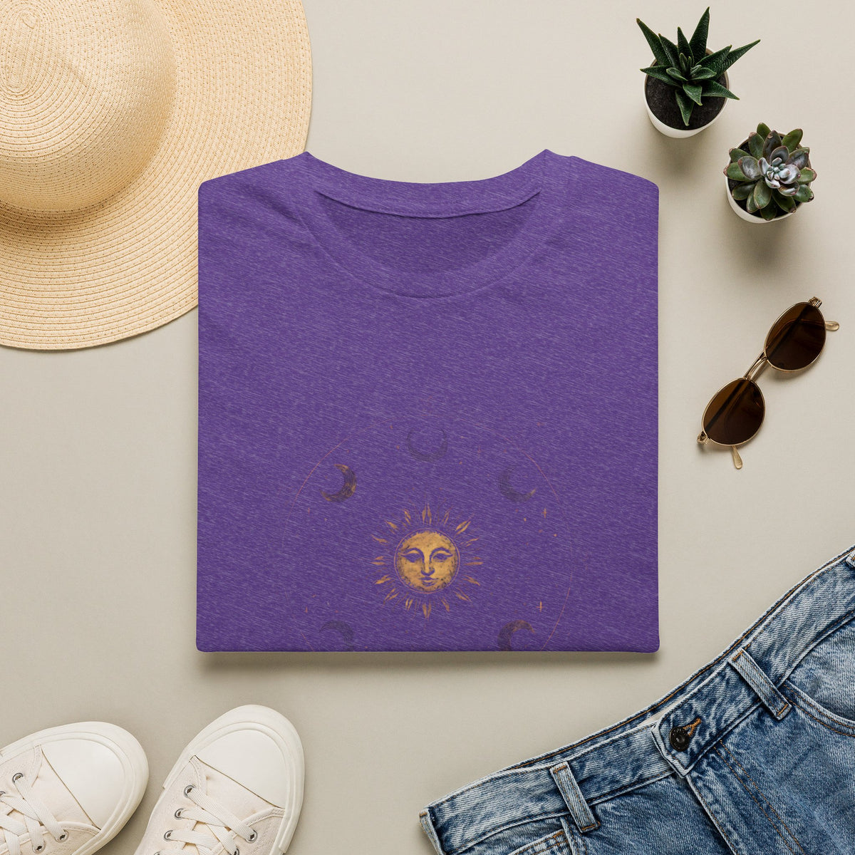 Sun and Moon Circle T-Shirt