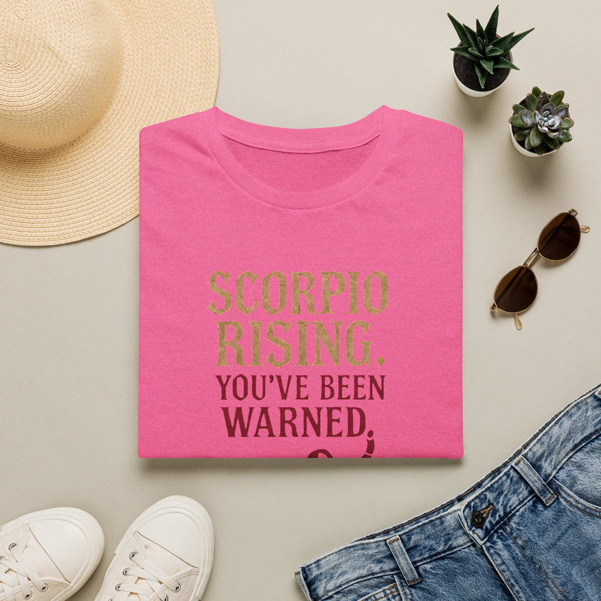Scorpio Rising Warning T-Shirt