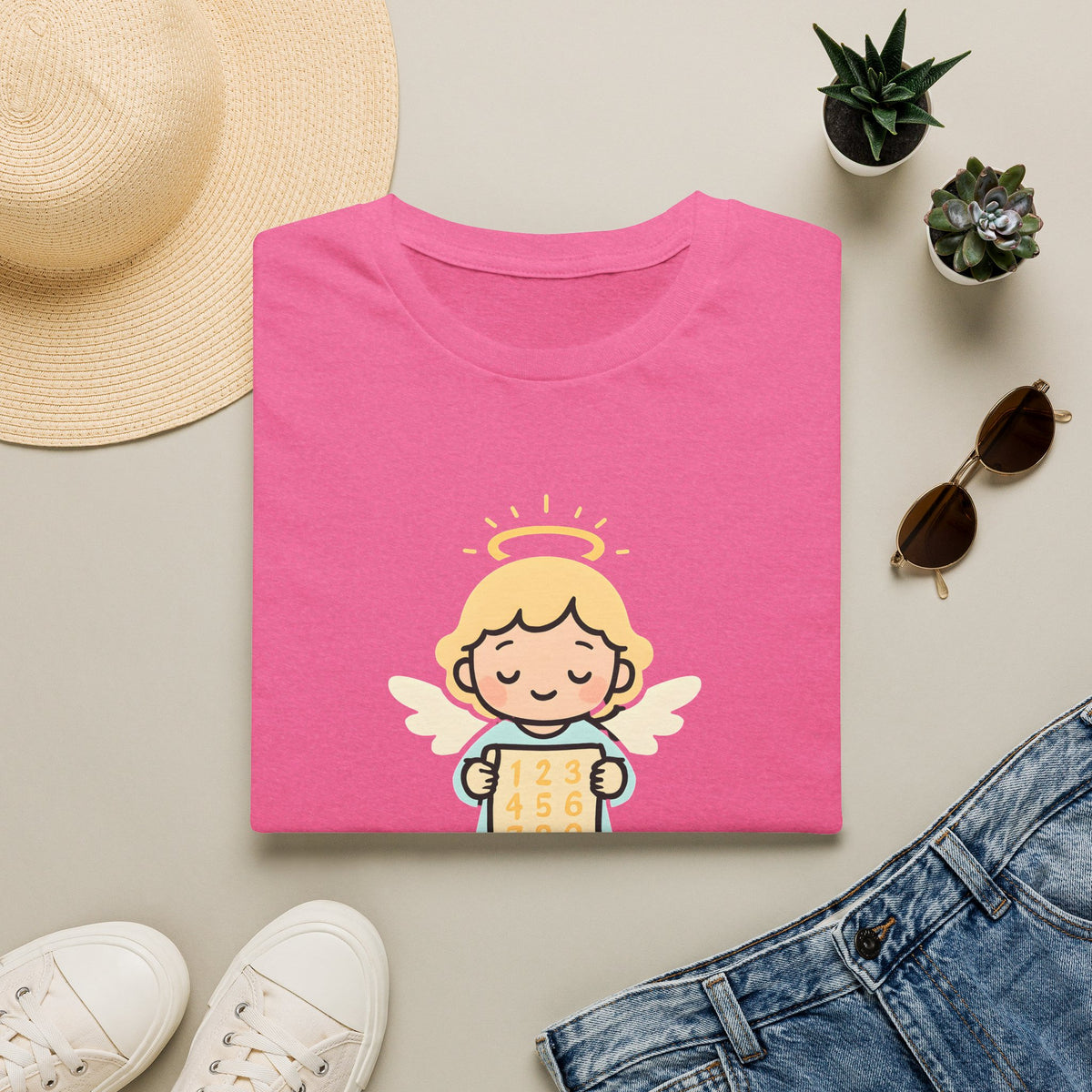 Angel with numbers T-Shirt