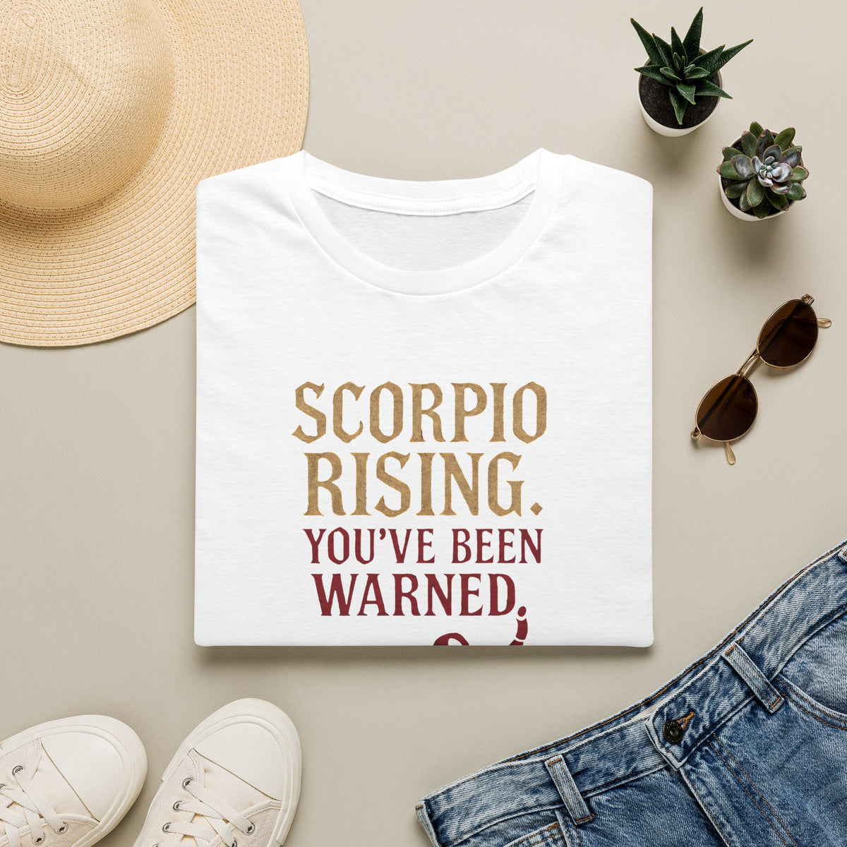 Scorpio Rising Warning T-Shirt