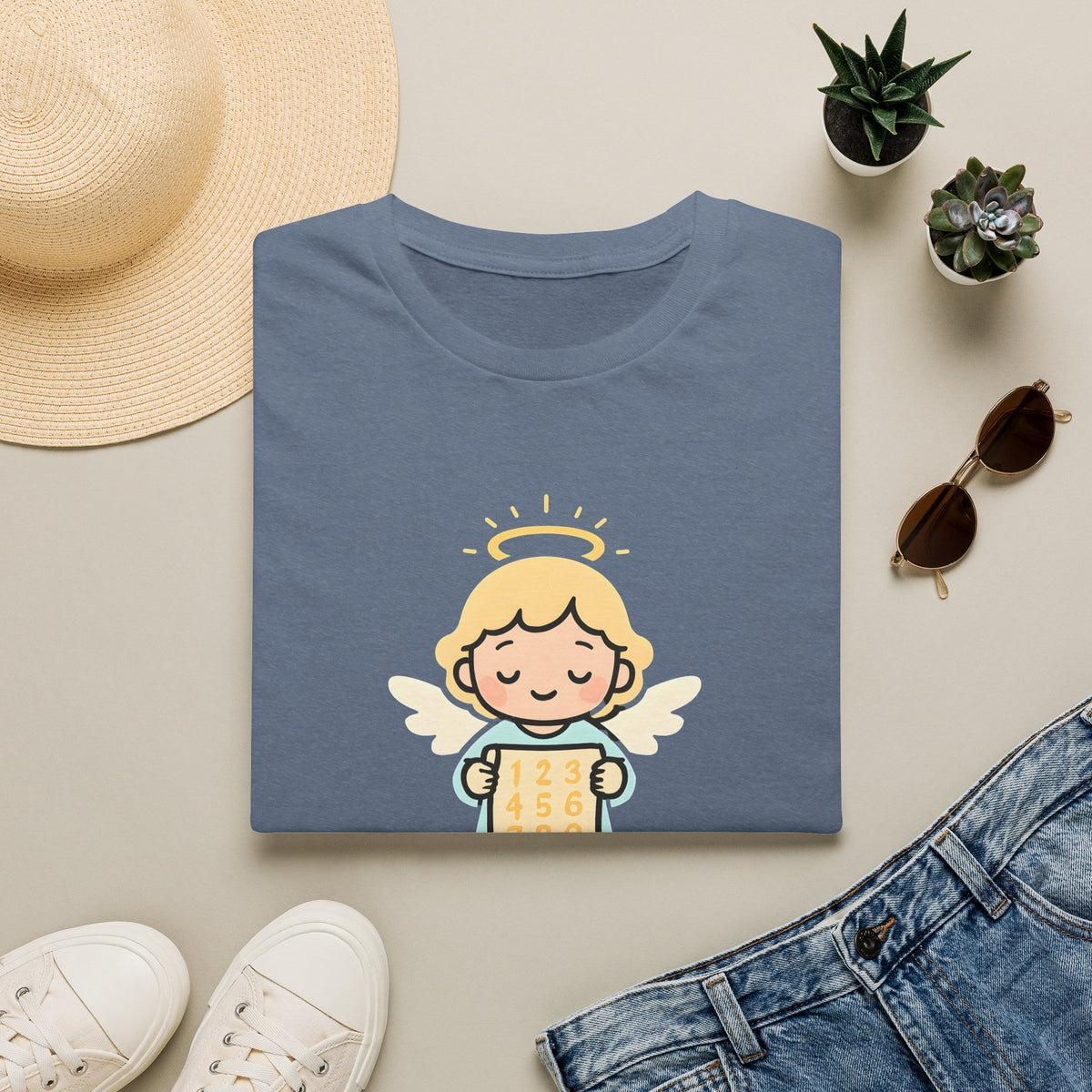 Angel with numbers T-Shirt