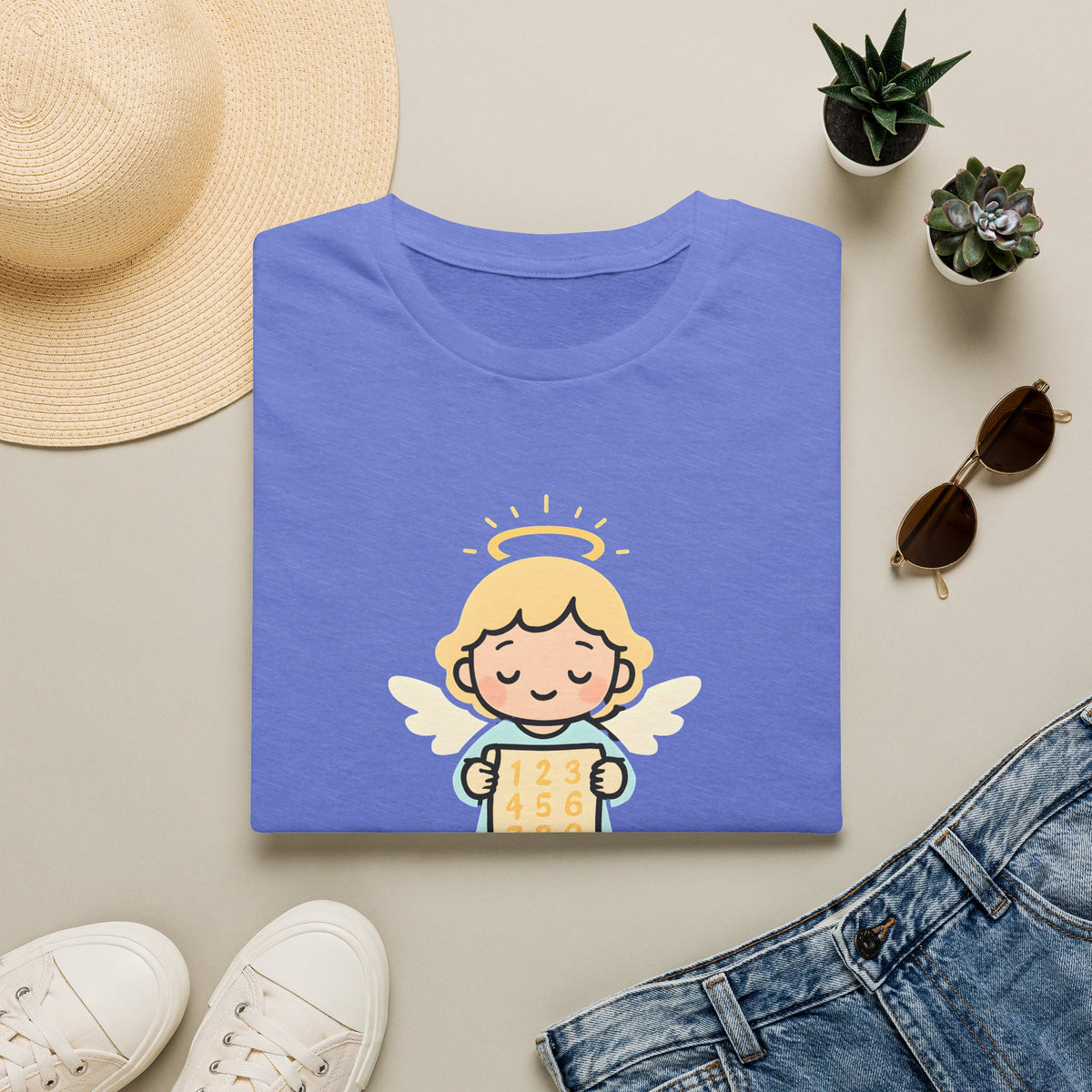 Angel with numbers T-Shirt