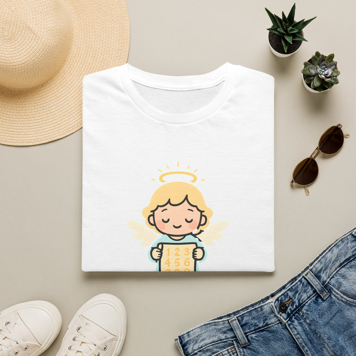 Angel with numbers T-Shirt