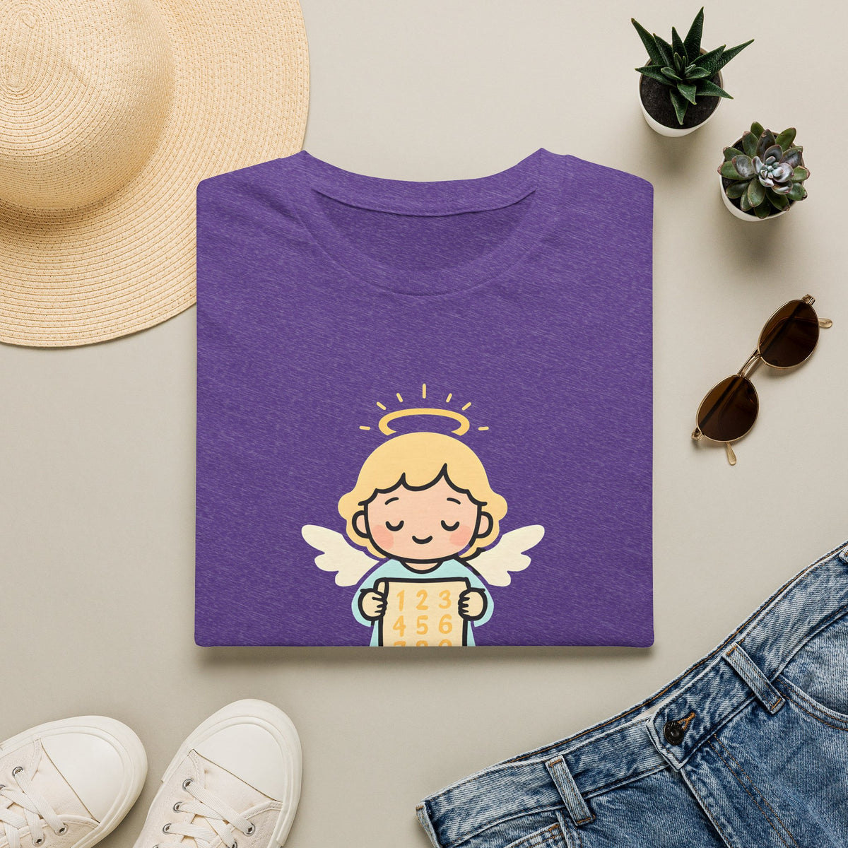 Angel with numbers T-Shirt