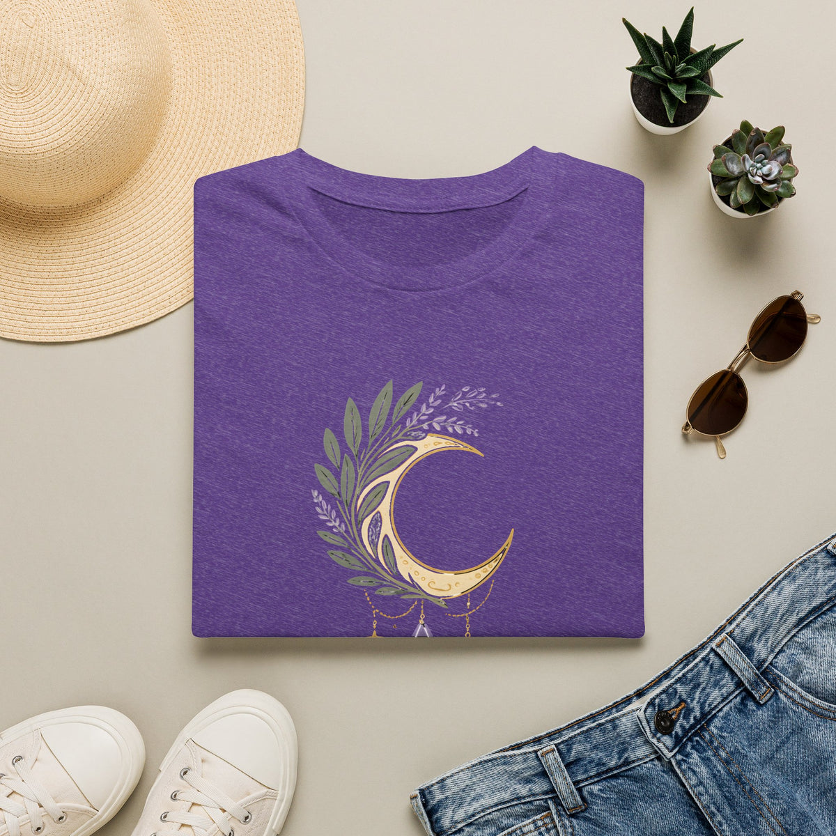 Crescent Moon Charms T-Shirt