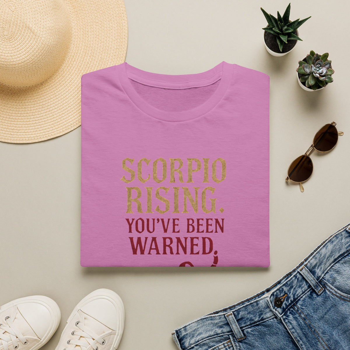 Scorpio Rising Warning T-Shirt