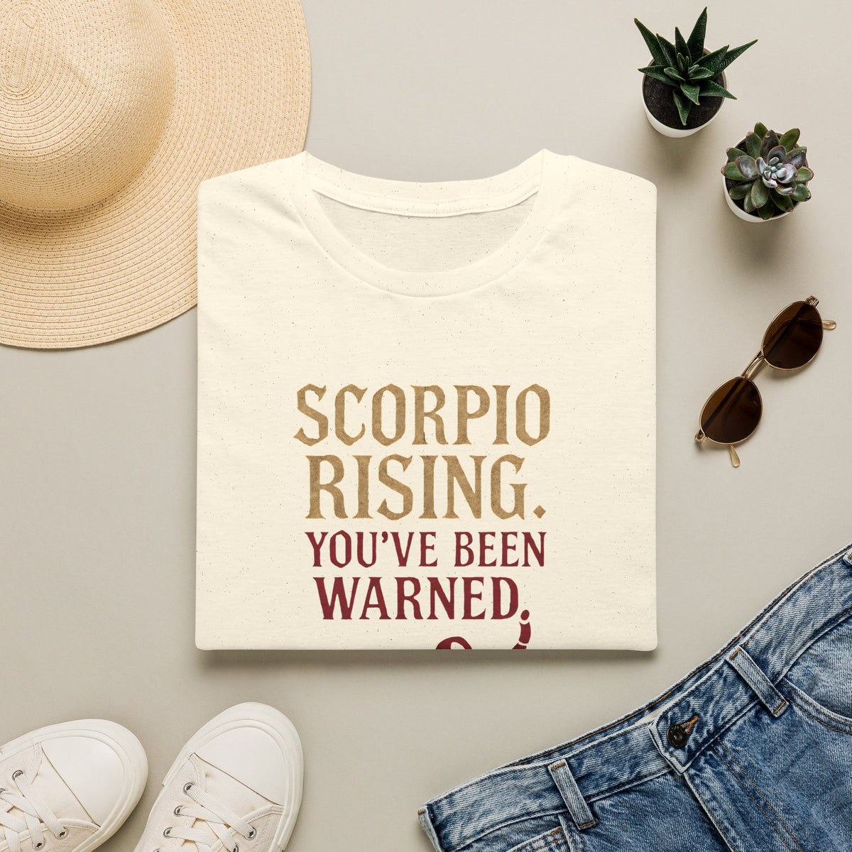 Scorpio Rising Warning T-Shirt